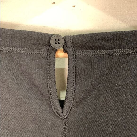 Talbots NWT Black Dress with Blue and Green Accent stripes down the sides large - Picture 13 of 13